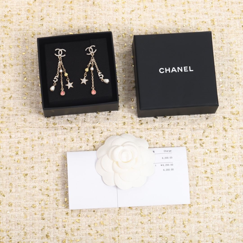 Ch*el earrings